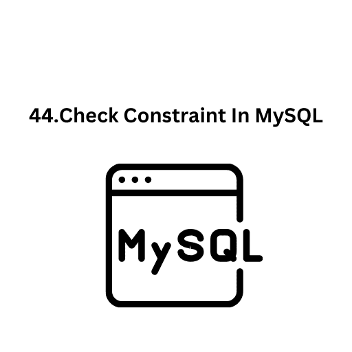 45.Default Constaint In MySQL